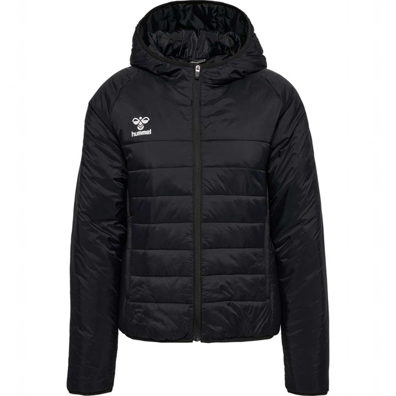 Hummel Go Quilted Hood Jackor Dam Svarta | 542353-023