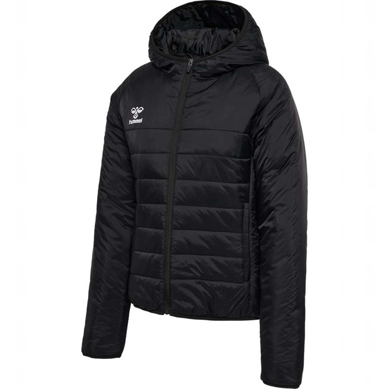 Hummel Go Quilted Hood Jackor Dam Svarta | 542353-023