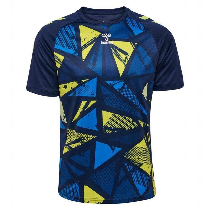 Hummel Graphic Universe S/S Jersey Herr Marinblå | 139600-947