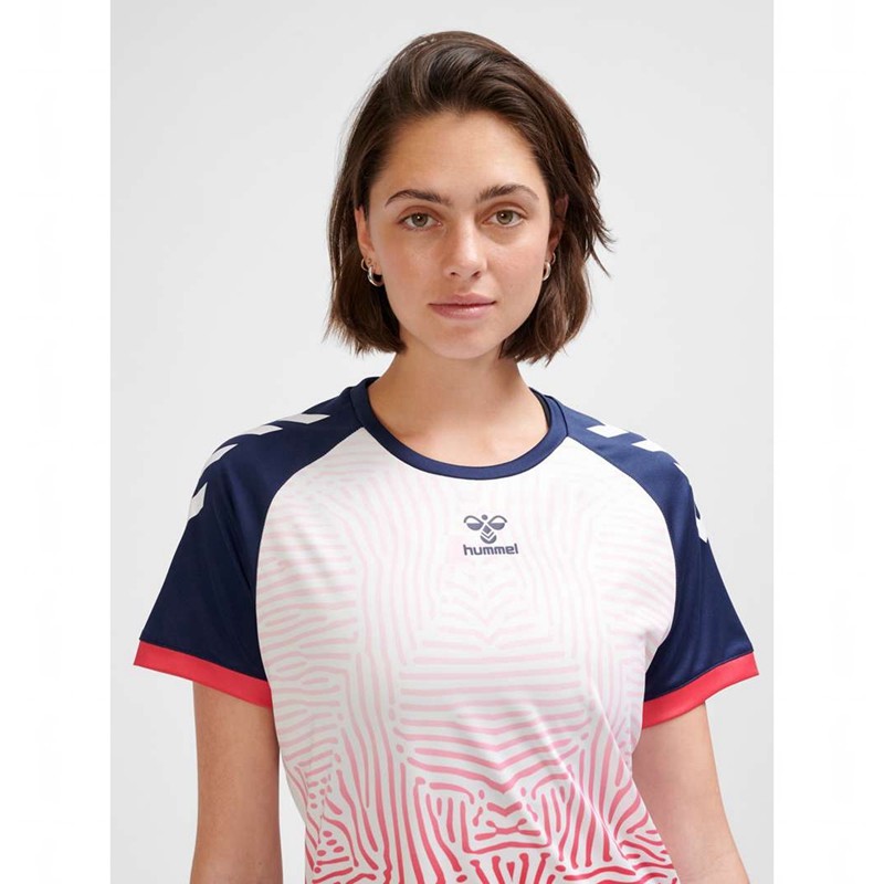 Hummel Graphic Universe Ss Jersey Dam Rosa | 987152-013