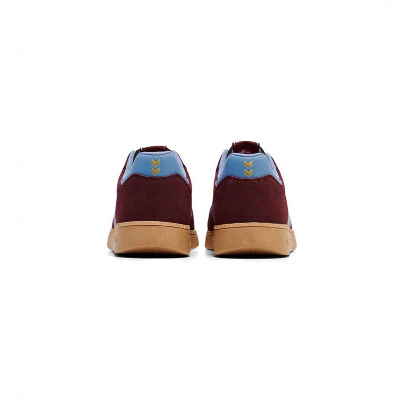 Hummel Handball Perfekt Synth. Suede Sneakers Dam Vinröda | 291855-593