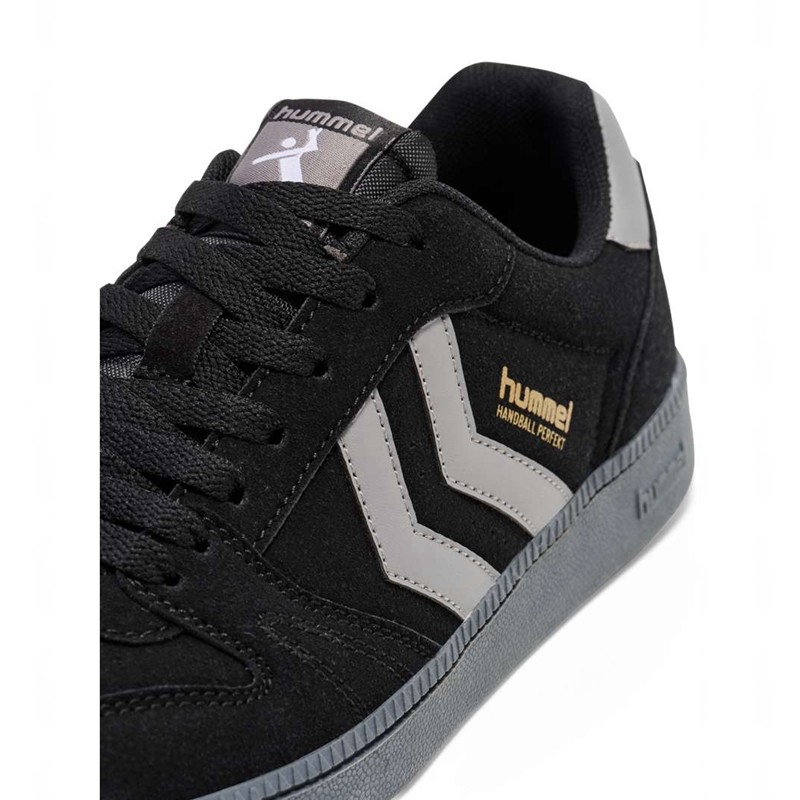 Hummel Handball Perfekt Synth. Suede Sneakers Herr Svarta | 694908-727