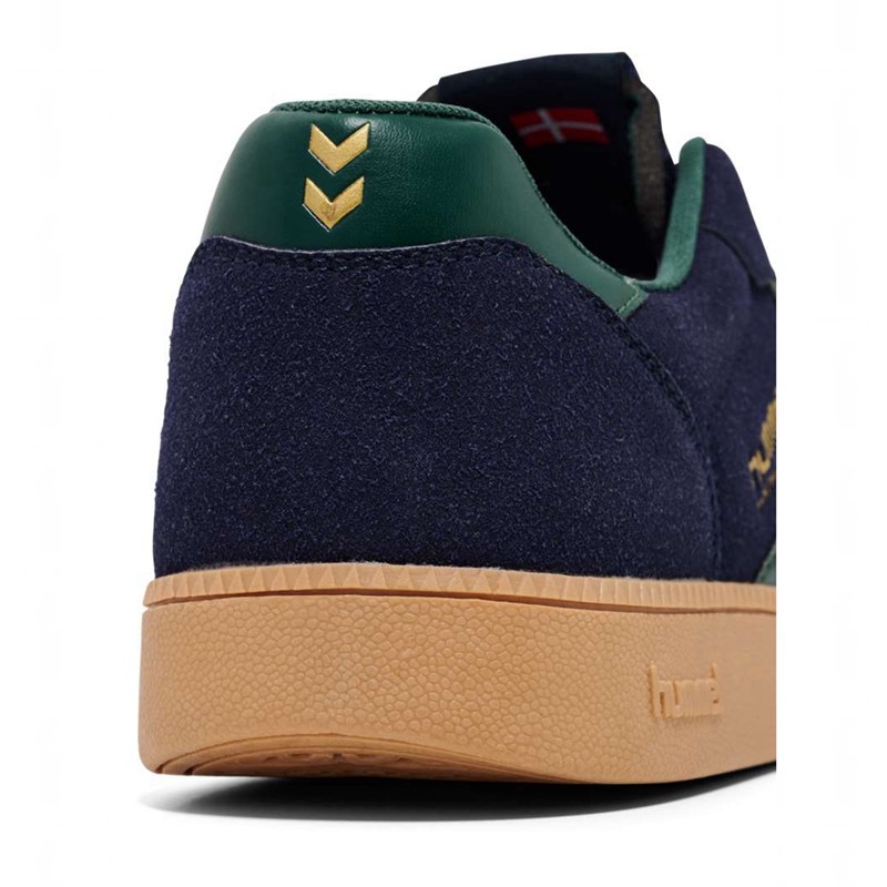 Hummel Handball Perfekt Synth. Suede Sneakers Dam Svarta | 002540-245