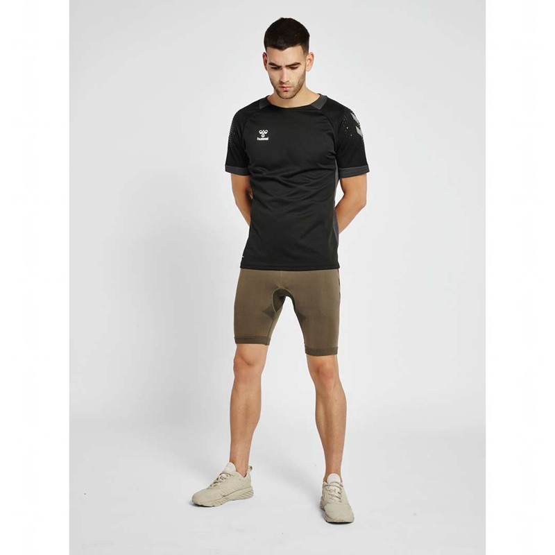 Hummel Hummel First Seamless Tr Sht Tights Ryggsäckar Herr Olivgröna | 387076-917