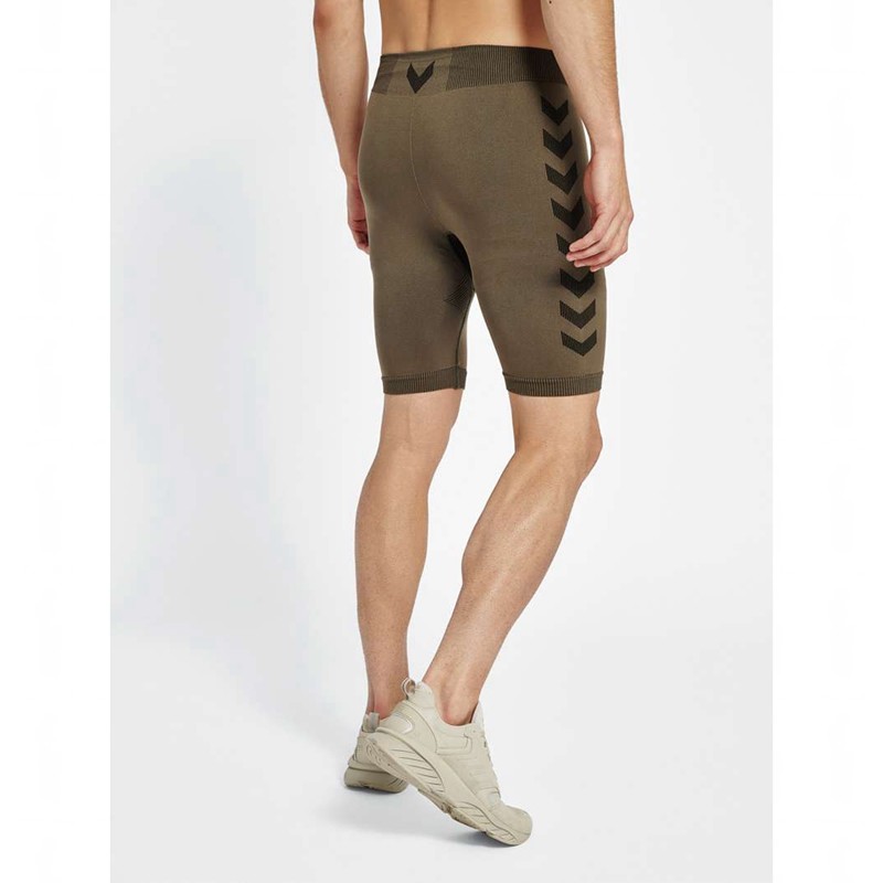 Hummel Hummel First Seamless Tr Sht Tights Ryggsäckar Herr Olivgröna | 387076-917