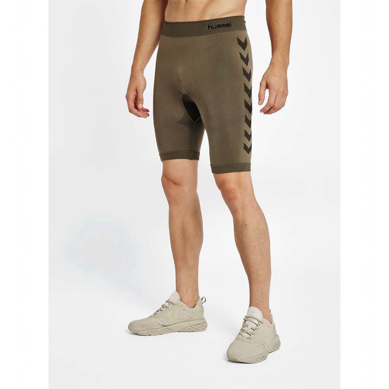 Hummel Hummel First Seamless Tr Sht Tights Ryggsäckar Herr Olivgröna | 387076-917