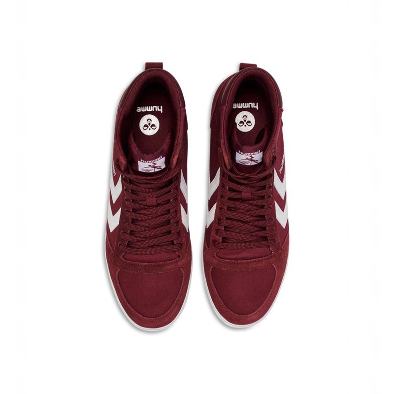 Hummel Hummel Slimmer Stadil High Sneakers Herr Röda | 904805-817