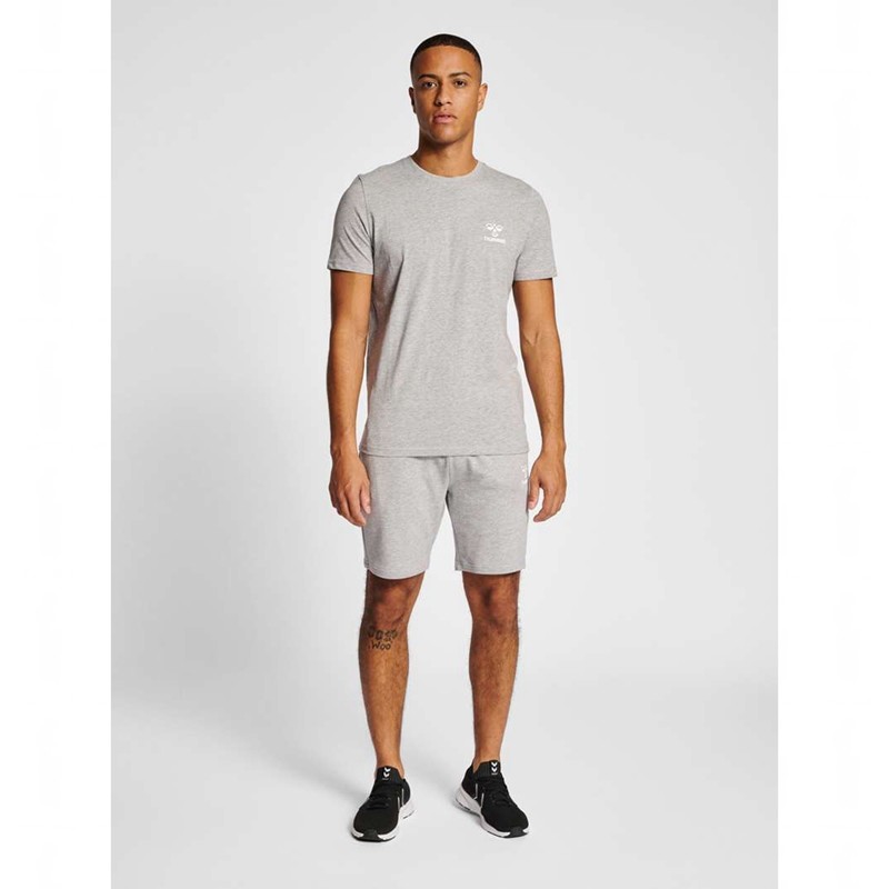Hummel Icons T-shirt Herr Grå | 899735-480