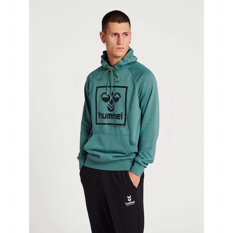 Hummel Isam 2.0 Hoodie Herr Gröna | 998755-874