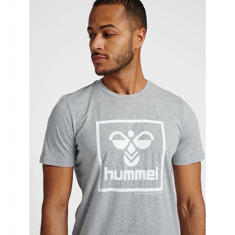 Hummel Isam 2.0 T-shirt Herr Grå | 856202-436