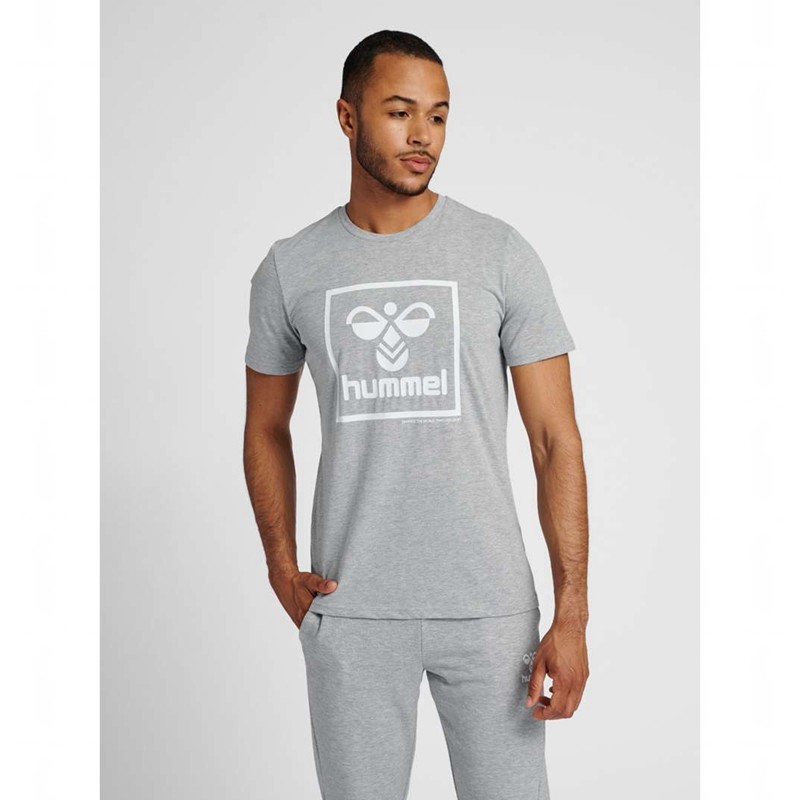 Hummel Isam 2.0 T-shirt Herr Grå | 856202-436