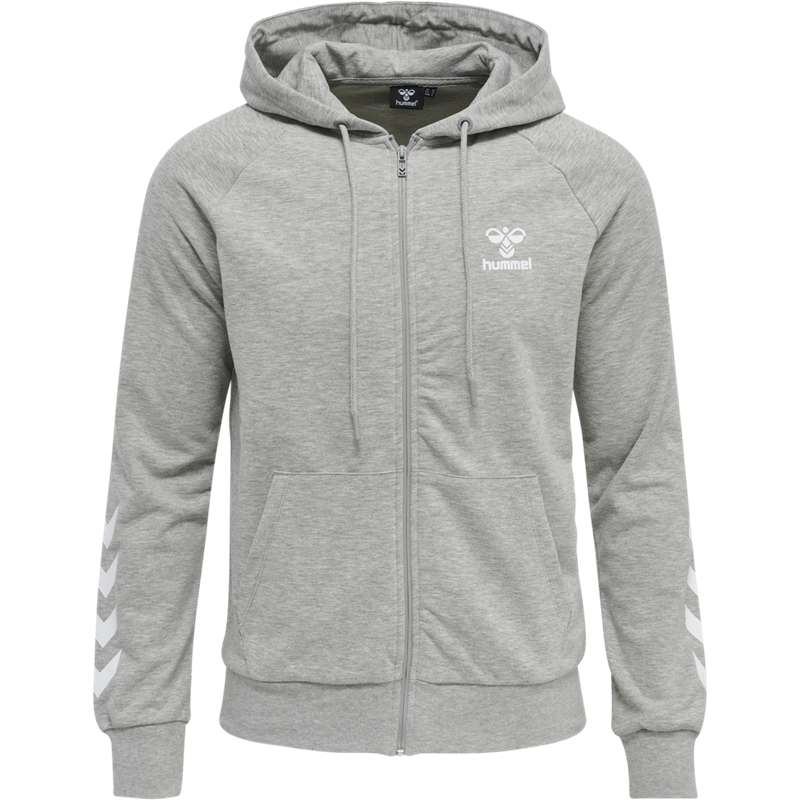 Hummel Isam 2.0 Zip Hoodie Herr Grå | 702159-691