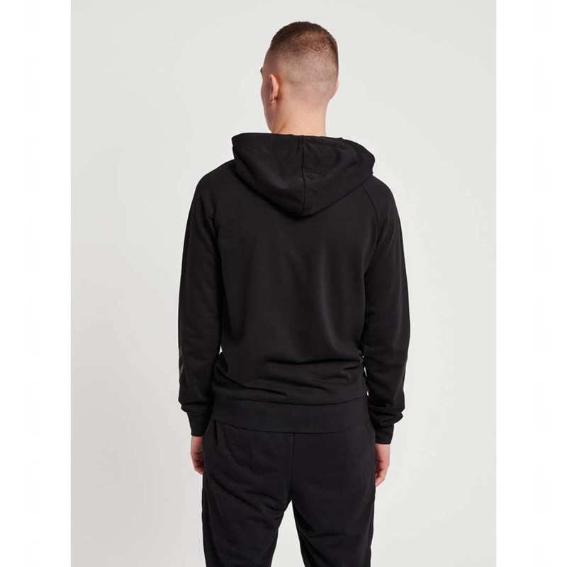 Hummel Isam 2.0 Zip Hoodie Herr Svarta | 653285-536