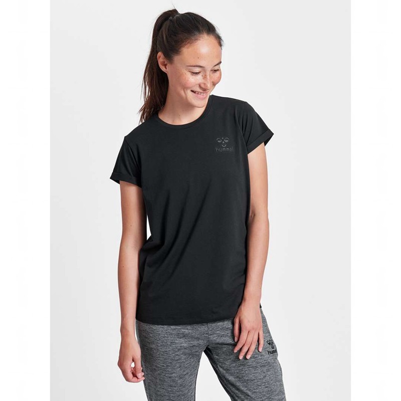 Hummel Isobella S/S T-shirt Dam Svarta | 927777-916