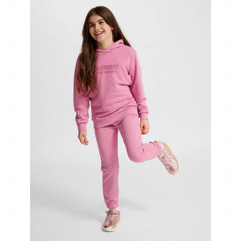 Hummel Jr Base Hoodie Barn Rosa | 547576-580