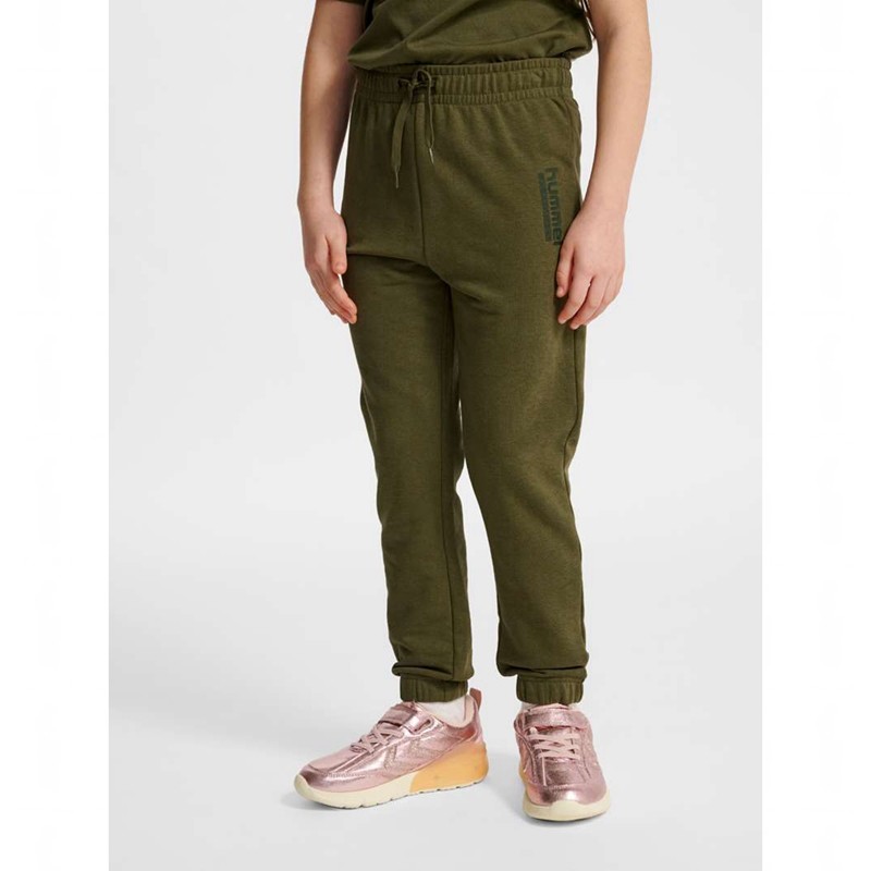 Hummel Jr Base Regular Byxor Barn Gröna | 155596-667