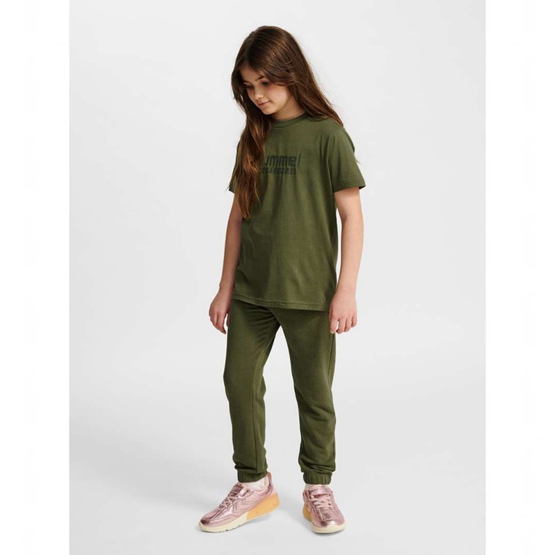 Hummel Jr Base S/S Sneakers Barn Gröna | 480792-957