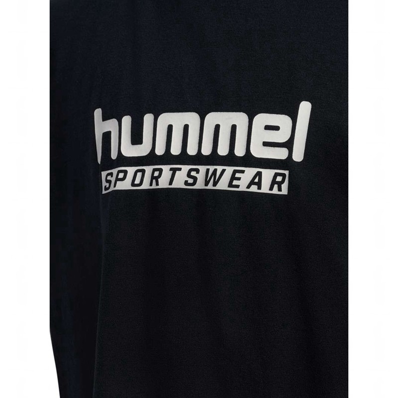 Hummel Jr Base S/S T-shirt Barn Svarta | 393091-188