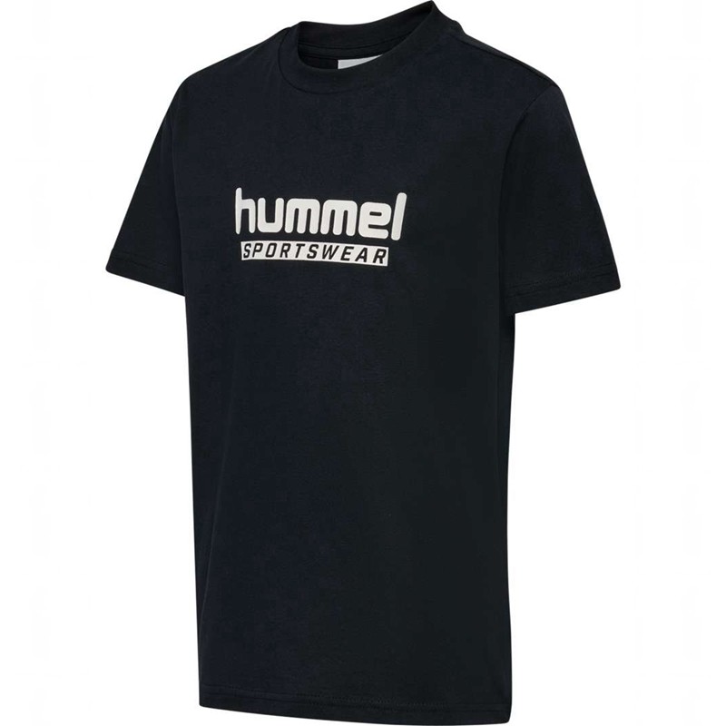 Hummel Jr Base S/S T-shirt Barn Svarta | 393091-188
