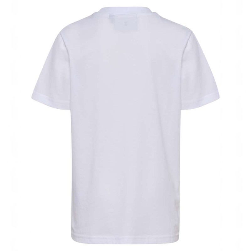 Hummel Jr Base S/S T-shirt Barn Vita | 015077-529