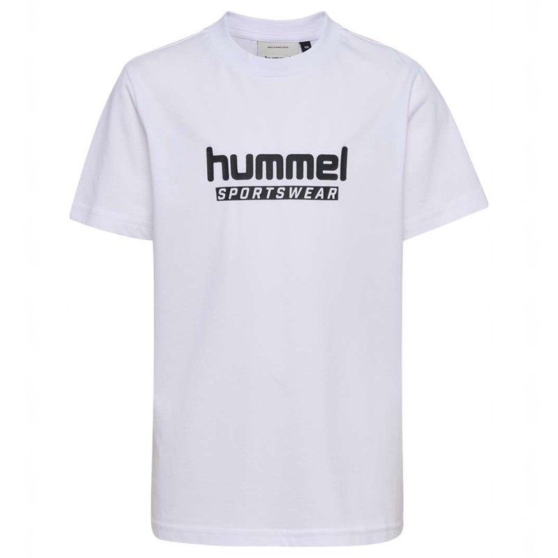 Hummel Jr Base S/S T-shirt Barn Vita | 015077-529