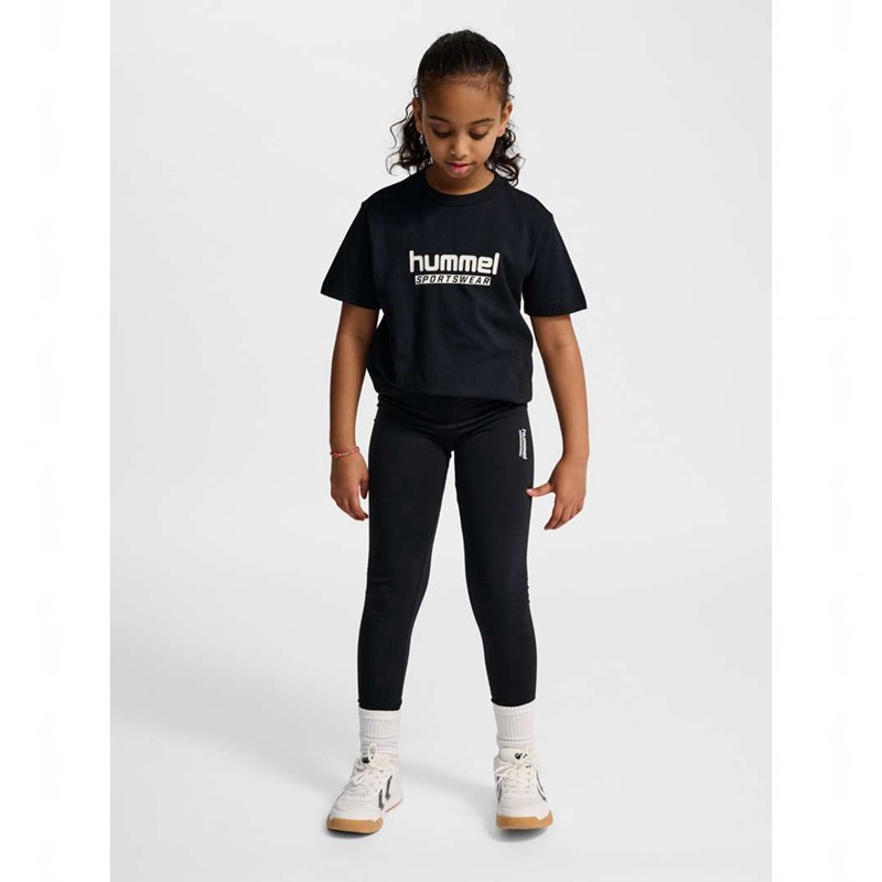 Hummel Jr Base Strumpbyxor Barn Svarta | 729658-581