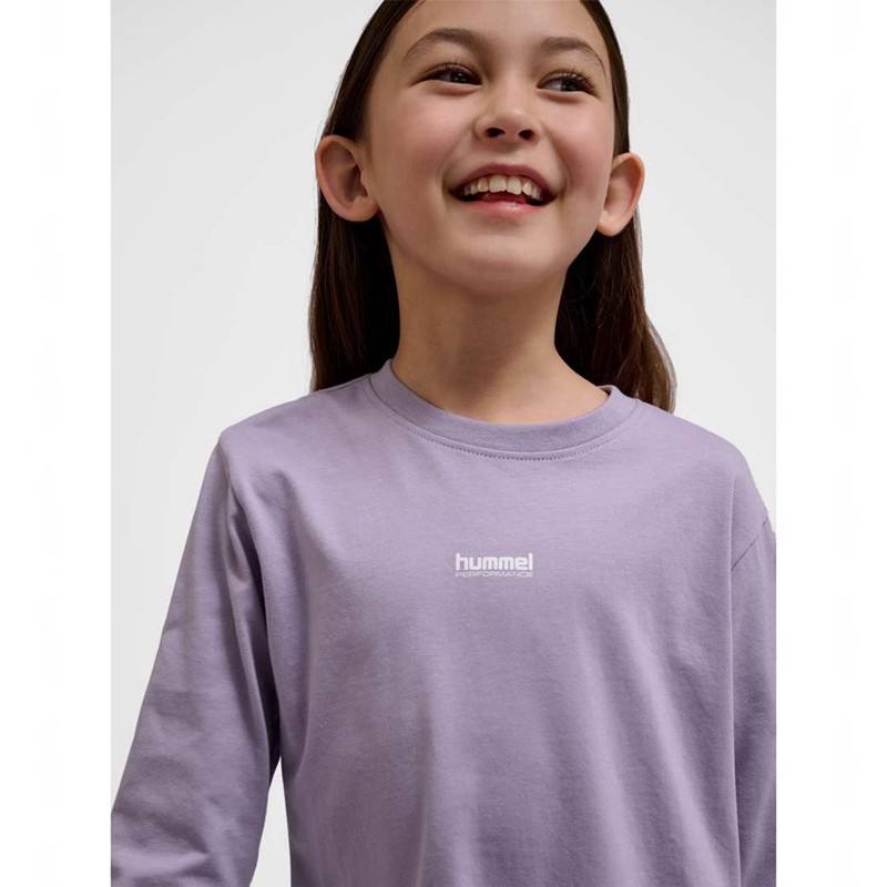 Hummel Jr Fast L/S Byxor Barn Lavendel | 638008-251