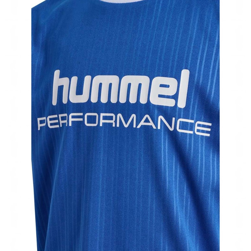 Hummel Jr Fast Loose S/S T-shirt Barn Blå | 118682-029