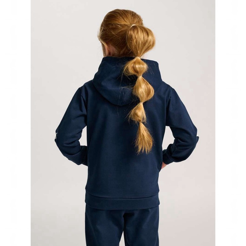 Hummel Jr Logo Shorts Barn Marinblå | 857051-071
