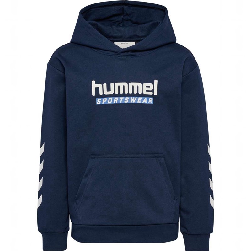 Hummel Jr Logo Shorts Barn Marinblå | 857051-071