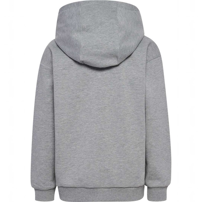 Hummel Jr Loose Bee Hoodie Barn Grå | 366557-303