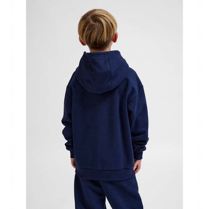 Hummel Jr Loose Bee Hoodie Barn Marinblå | 588817-897