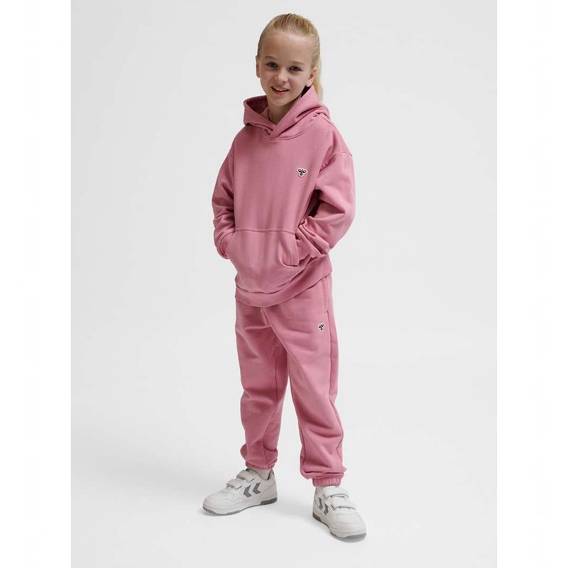 Hummel Jr Loose Bee Hoodie Barn Rosa | 967771-333