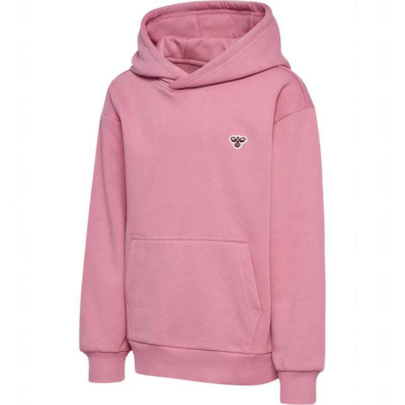 Hummel Jr Loose Bee Hoodie Barn Rosa | 967771-333