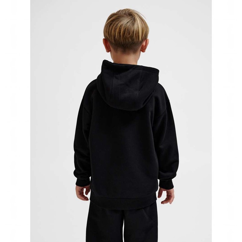 Hummel Jr Loose Bee Hoodie Barn Svarta | 200437-445