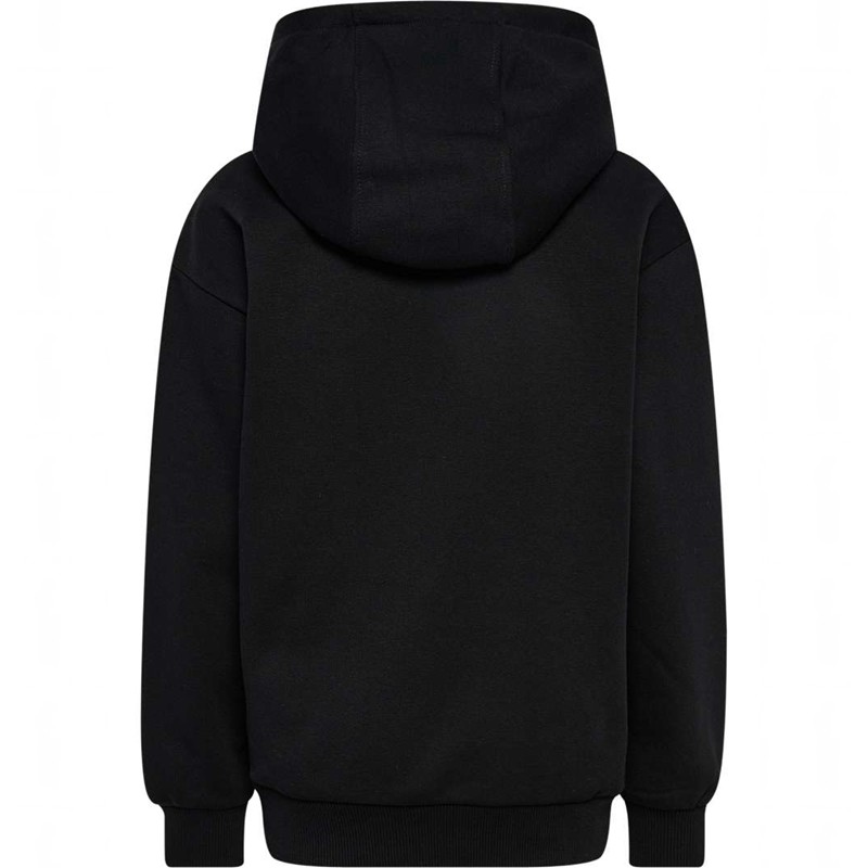 Hummel Jr Loose Bee Hoodie Barn Svarta | 200437-445
