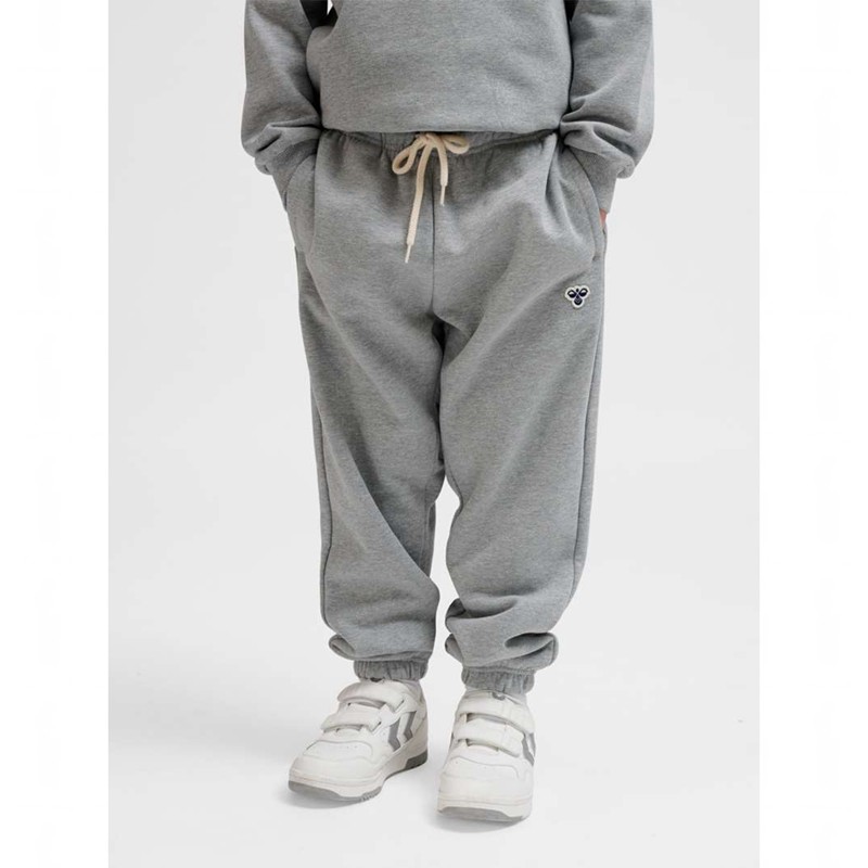 Hummel Jr Loose Bee Träningsbyxor Barn Grå | 988891-778