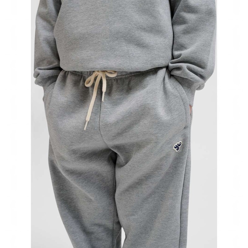 Hummel Jr Loose Bee Träningsbyxor Barn Grå | 988891-778