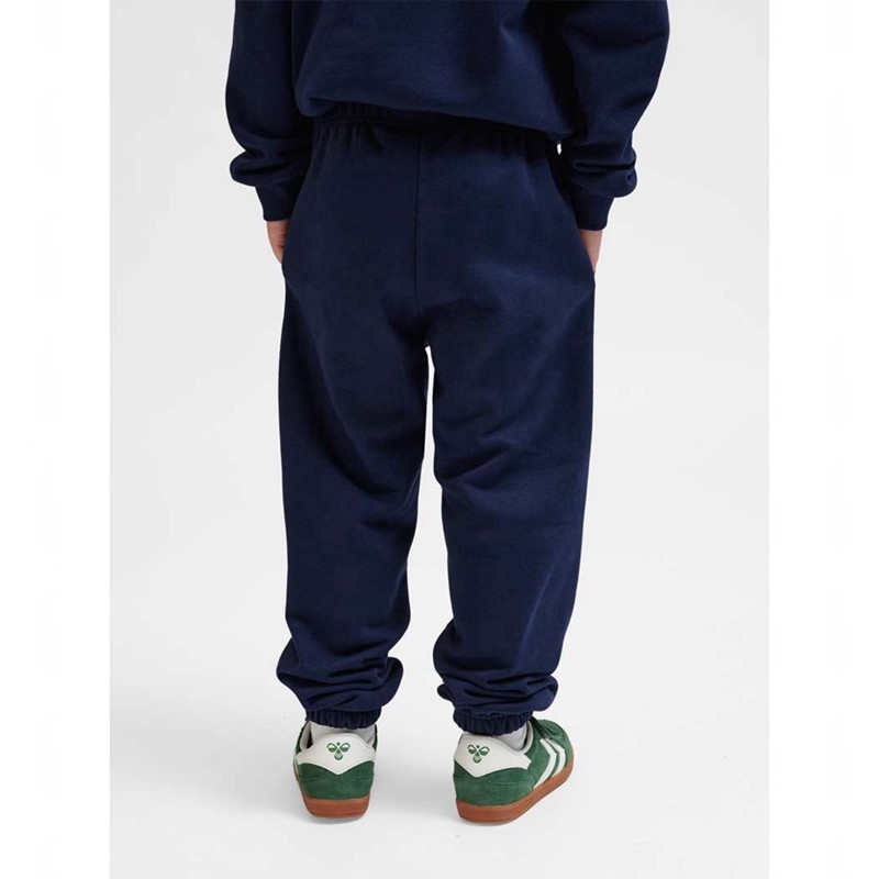 Hummel Jr Loose Bee Träningsbyxor Barn Marinblå | 866477-569