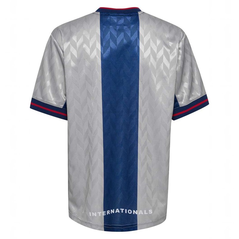 Hummel Jr Loose Fb Jersey S/S T-shirt Barn Silver | 182540-260