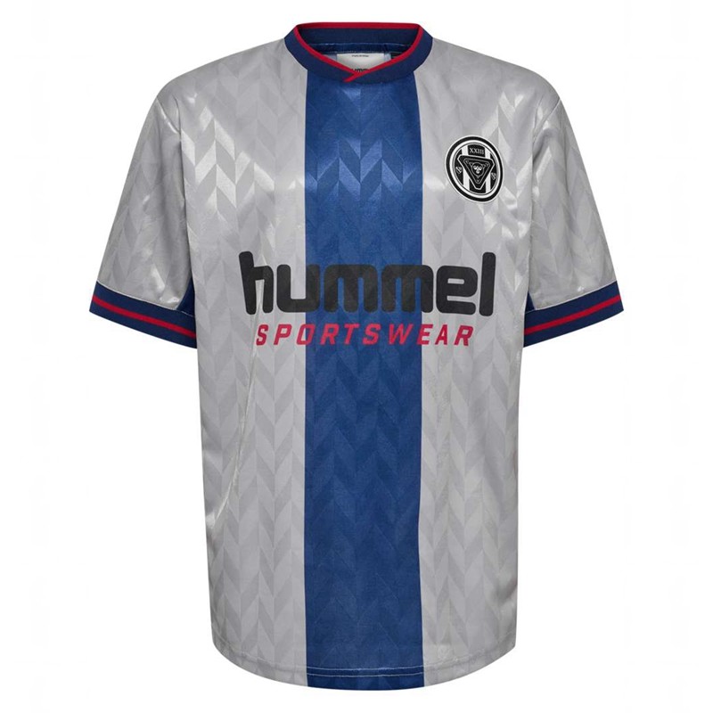 Hummel Jr Loose Fb Jersey S/S T-shirt Barn Silver | 182540-260