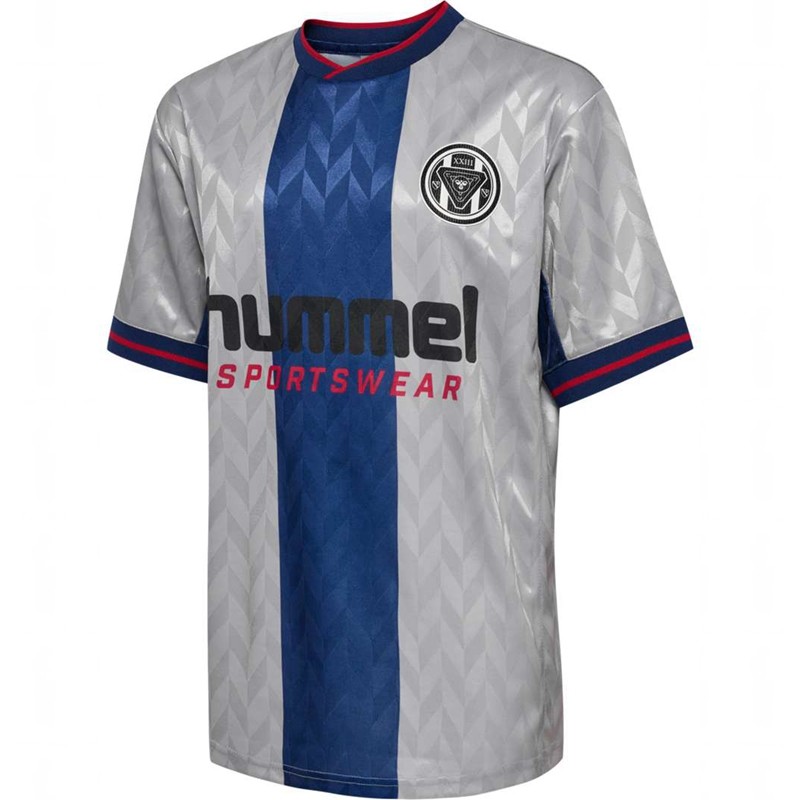 Hummel Jr Loose Fb Jersey S/S T-shirt Barn Silver | 182540-260