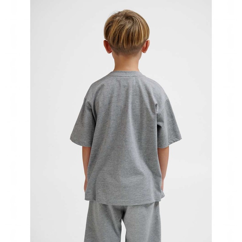 Hummel Jr Loose S/S Bee T-shirt Barn Grå | 970861-502