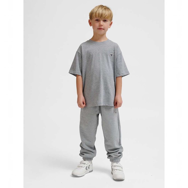 Hummel Jr Loose S/S Bee T-shirt Barn Grå | 970861-502