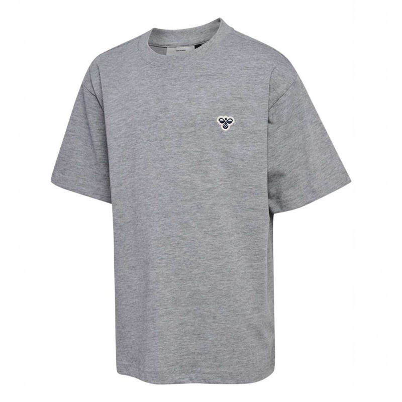 Hummel Jr Loose S/S Bee T-shirt Barn Grå | 970861-502