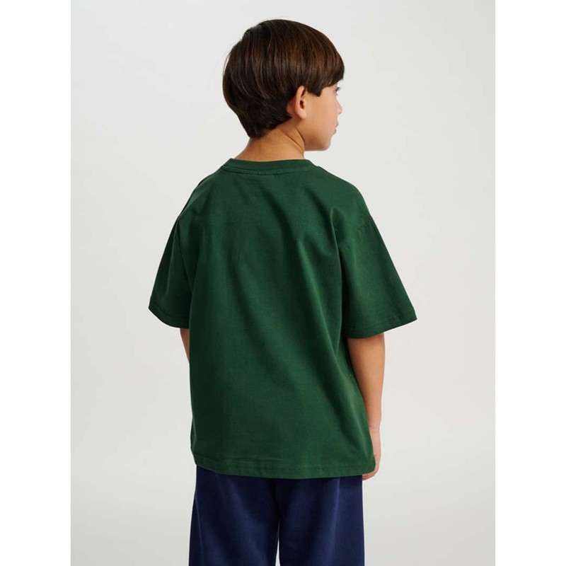 Hummel Jr Loose S/S Bee T-shirt Barn Gröna | 813214-267
