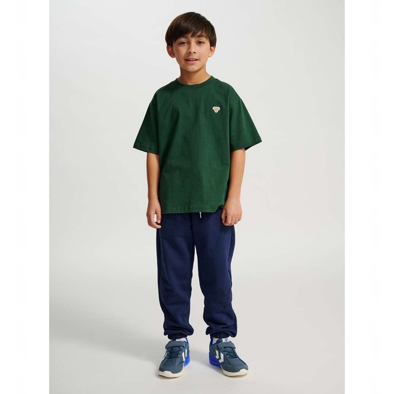 Hummel Jr Loose S/S Bee T-shirt Barn Gröna | 813214-267