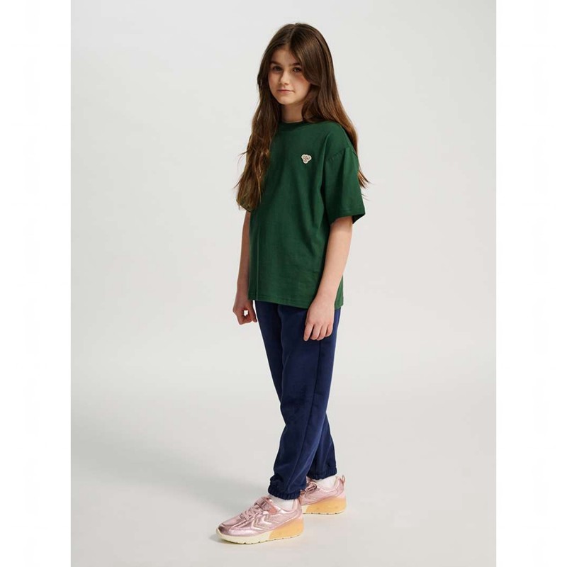 Hummel Jr Loose S/S Bee T-shirt Barn Gröna | 813214-267