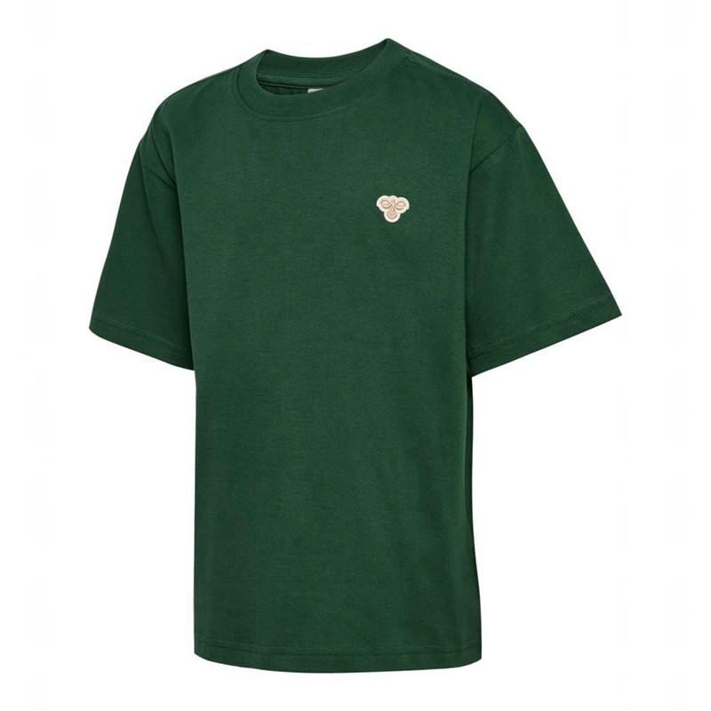 Hummel Jr Loose S/S Bee T-shirt Barn Gröna | 813214-267