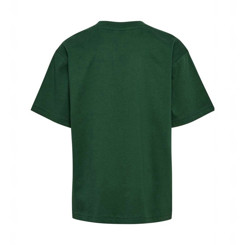 Hummel Jr Loose S/S Bee T-shirt Barn Gröna | 813214-267